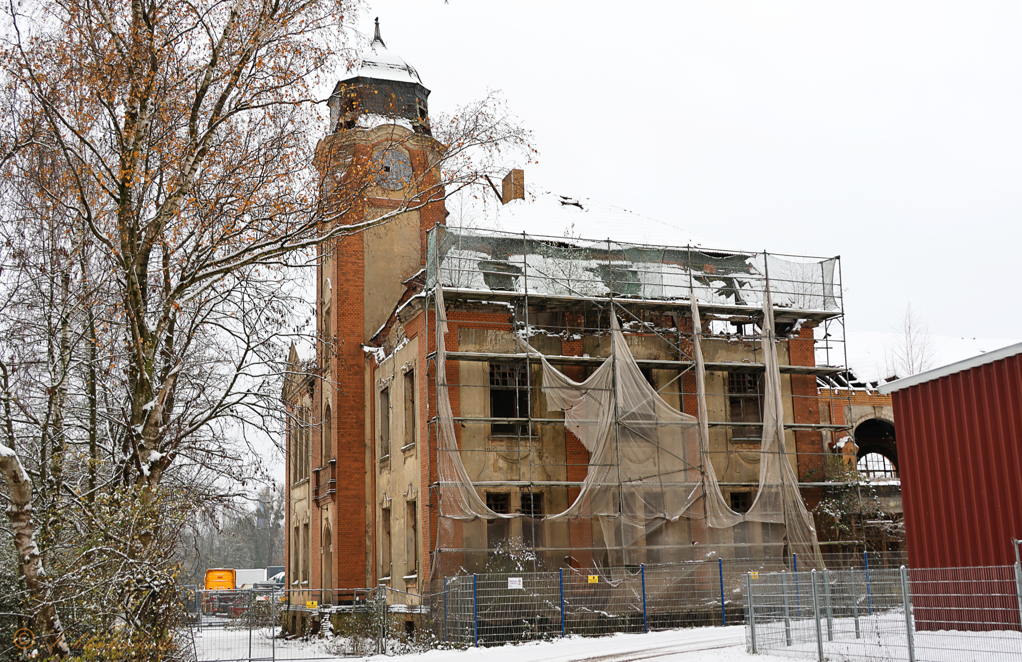 Der Abschied - Die letzten Aufnahmen von der unberührten Kohlenkirche. - Stand Dezember 2023 Kohlenkirche: Letzte Bilder Kohlenkirche