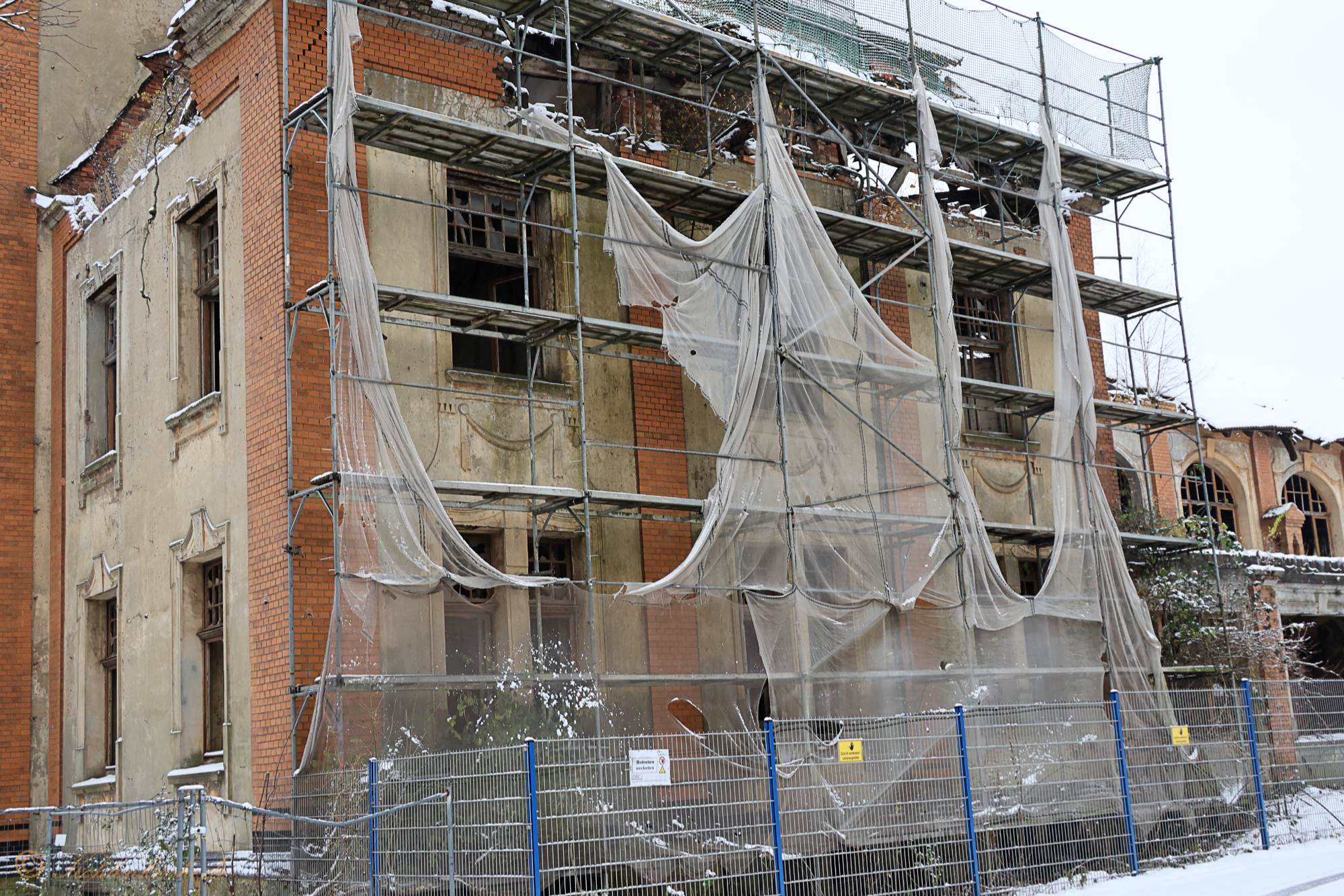 Der Abschied - Die letzten Aufnahmen von der unberührten Kohlenkirche. - Stand Dezember 2023 Kohlenkirche: Letzte Bilder Kohlenkirche