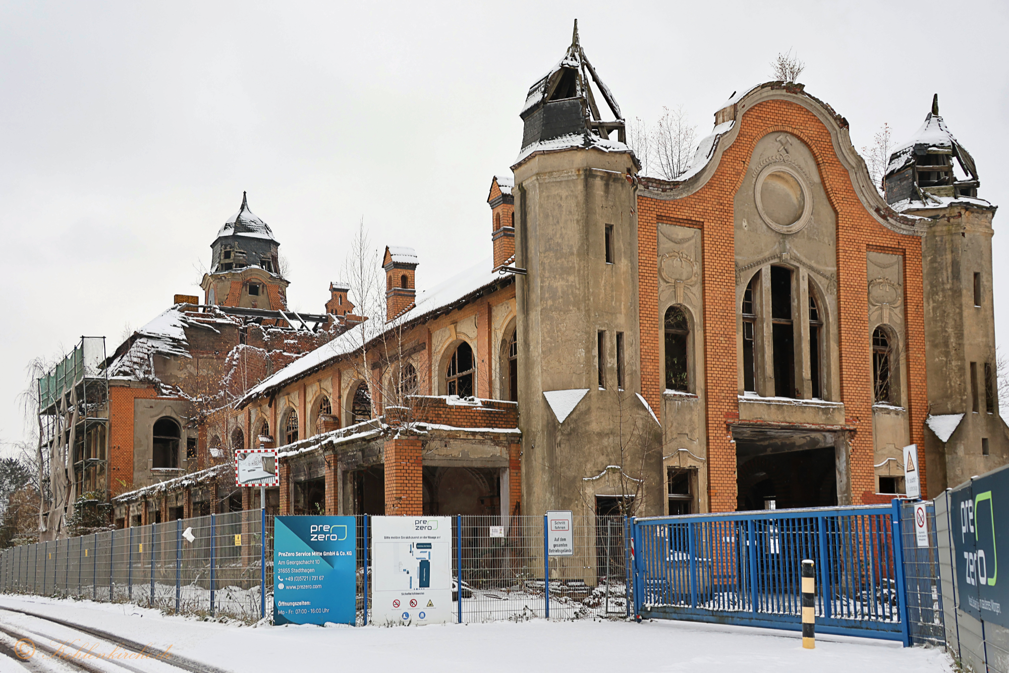Der Abschied - Die letzten Aufnahmen von der unberührten Kohlenkirche. - Stand Dezember 2023 Kohlenkirche: Letzte Bilder Kohlenkirche
