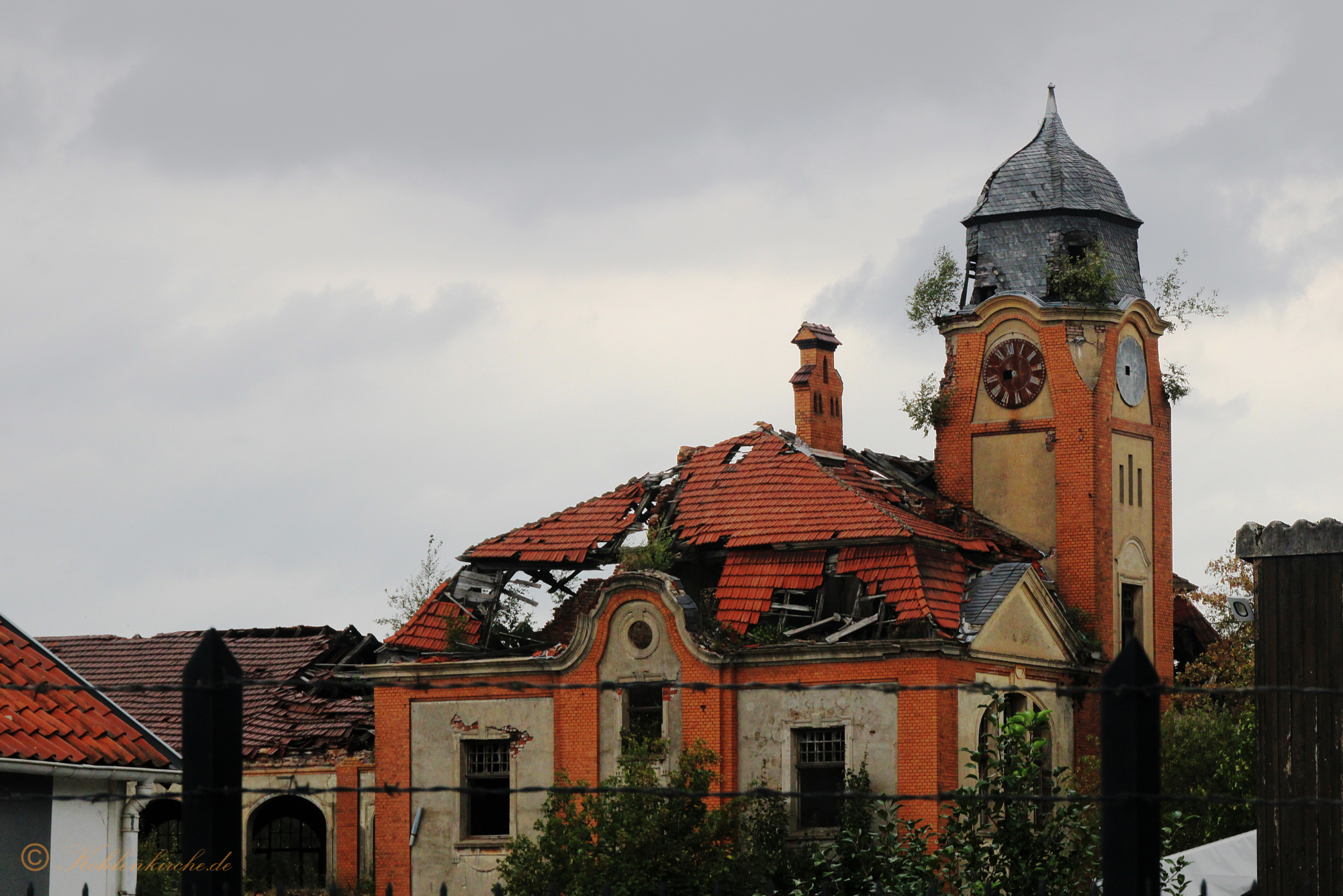 Der Abschied - Die letzten Aufnahmen von der unberührten Kohlenkirche. - Stand Oktober 2023 Kohlenkirche: Letzte Bilder Kohlenkirche