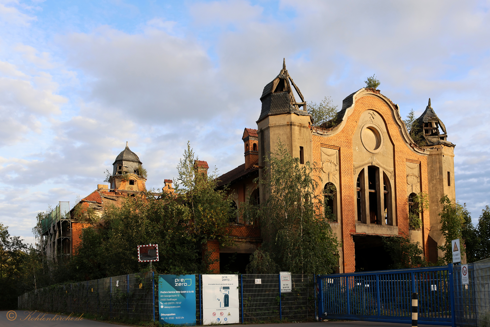 Der Abschied - Die letzten Aufnahmen von der unberührten Kohlenkirche. - Stand Oktober 2023 Kohlenkirche: Letzte Bilder Kohlenkirche