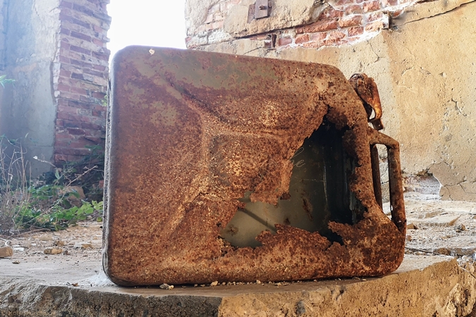 Die letzten Bilder von der Benzolfabrik. - Stand August 2021 Kohlenkirche: Benzolfabrik