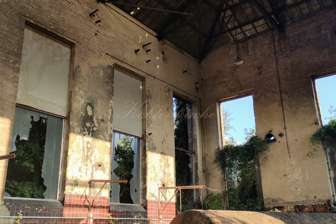 Die letzten Bilder von der Benzolfabrik. - Stand August 2021 Kohlenkirche: Benzolfabrik