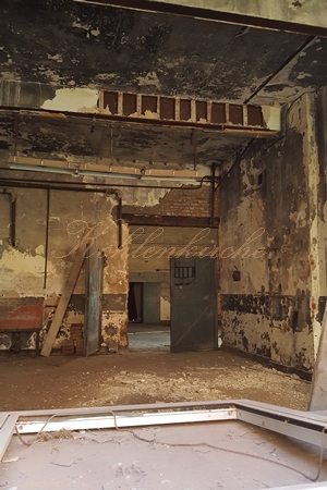 Die erste Ammoniakfabrik am Georgschacht. - Stand: April 2019 Kohlenkirche: Weitere Gebäude - Ammoniakfabrik