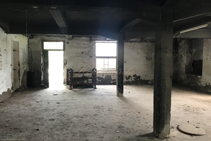 Die erste Ammoniakfabrik am Georgschacht. - Stand: Mai 2020 Kohlenkirche: Weitere Gebäude - Ammoniakfabrik