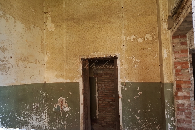 Die erste Ammoniakfabrik am Georgschacht. - Stand: April 2019 Kohlenkirche: Weitere Gebäude - Ammoniakfabrik