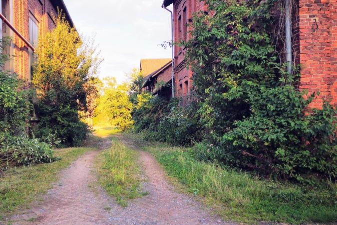 Die erste Ammoniakfabrik am Georgschacht. - Stand: August 2021 Kohlenkirche: Weitere Gebäude - Ammoniakfabrik