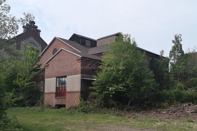 Das Gaskompressorenhaus am Georgschacht. - Stand: Mai 2020 Kohlenkirche: Weitere Gebäude - Gaskompressorenhaus