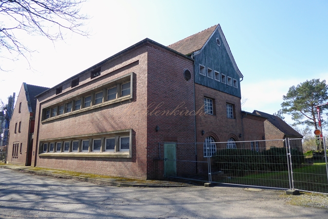 Das Umspannwerk von Nordosten. - Stand März 2022 Kohlenkirche: Umspannwerk