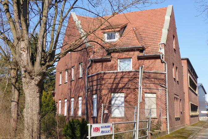 Das Umspannwerk wurde auch Unterwerk genannt. - Stand März 2022 Kohlenkirche: Umspannwerk